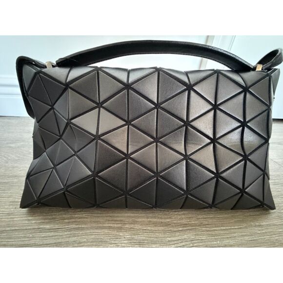 Issey Miyake Bao Bao Pyramid Matte Bag in Black - Picture 8 of 11
